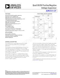 ADM2914-1SRQZEP Datenblatt Cover