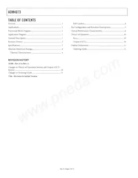 ADM4073HWRJZ-REEL7 Datasheet Page 2