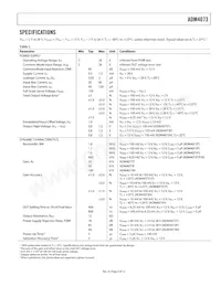 ADM4073HWRJZ-REEL7 Datasheet Page 3