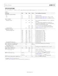 ADM6710AARJZ-REEL7 Datasheet Pagina 3