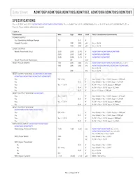 ADM708SAR-REEL Datasheet Page 3