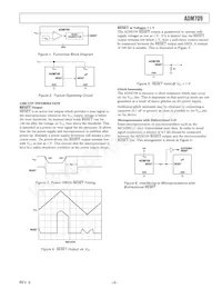 ADM709LAR-REEL Datasheet Page 3