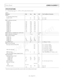 ADM8617YAYAKSZ-RL7 Datasheet Pagina 3