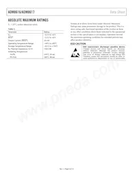 ADM8617YAYAKSZ-RL7 Datasheet Pagina 4