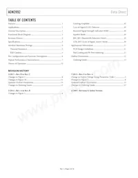 ADN2892ACPZ-RL7 Datasheet Pagina 2