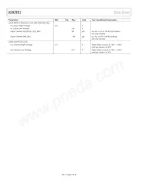 ADN2892ACPZ-RL7 Datenblatt Seite 4