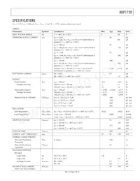 ADP1720ARMZ-5-R7 Datasheet Pagina 3
