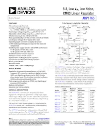 ADP1765ACPZ1.25-R7 Datenblatt Cover