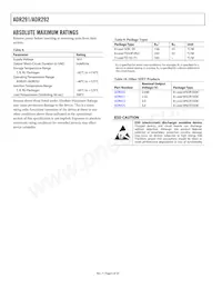 ADR291GRUZ-REEL Datasheet Page 6