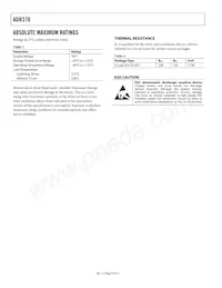 ADR370BRTZ-REEL7 Datasheet Pagina 4