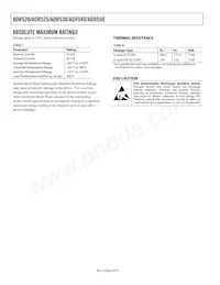 ADR525ARTZ-R2 Datasheet Page 6