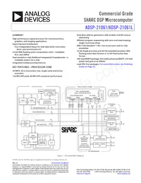 ADSP-21061LKB-160 Datasheet Copertura