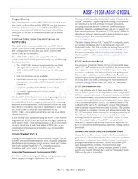 ADSP-21061LKB-160 Datasheet Page 7