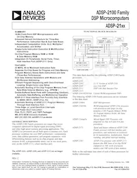 ADSP-2115BPZ-100 Datasheet Copertura