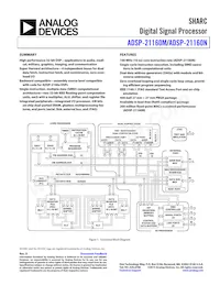 ADSP-21160NKB-100 Datenblatt Cover