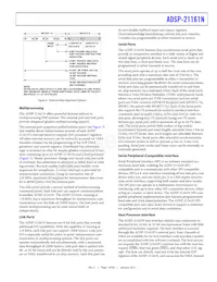 ADSP-21161NCCA-100 Datasheet Pagina 7