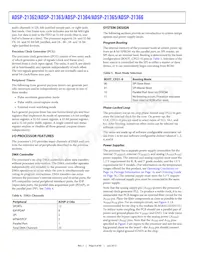 ADSP-21366YSWZ-2AA Datenblatt Seite 8