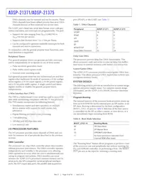 ADSP-21375BSWZ-2B Datasheet Pagina 10