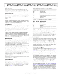 ADSP-21487KSWZ-4BB Datasheet Page 11
