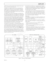 ADSP-2181KSTZ-160 Datasheet Pagina 3