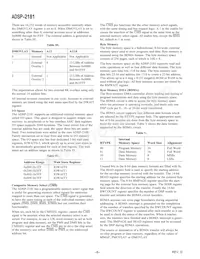 ADSP-2181KSTZ-160數據表 頁面 8