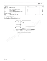 ADSP-2181KSTZ-160 Datasheet Pagina 21