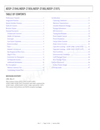 ADSP-2187LBSTZ-210數據表 頁面 2