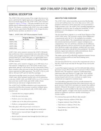 ADSP-2187LBSTZ-210數據表 頁面 3
