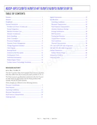 ADSP-BF518BSWZ4F16 Datasheet Page 2