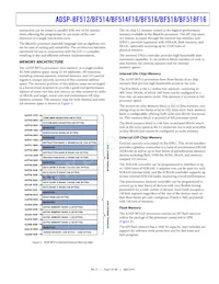 ADSP-BF518BSWZ4F16 Datasheet Page 5