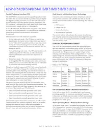 ADSP-BF518BSWZ4F16 Datasheet Pagina 12