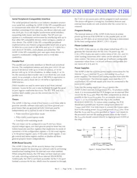 ADSP21262SKBCZ200R Datasheet Pagina 7