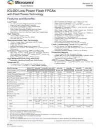 AGL600V2-FG256T Datenblatt Cover