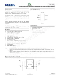 AP7343Q-33W5-7 Datasheet Cover