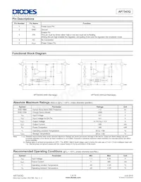 AP7343Q-33W5-7 Datasheet Pagina 2