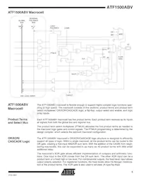 ATF1500ABV-15JI Datasheet Pagina 5