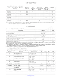 CAT1024YI-45-GT3 Datenblatt Seite 4