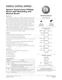 CAT823RTDI-GT3 Datasheet Cover