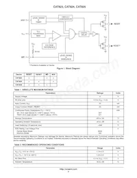 CAT823RTDI-GT3 Datasheet Pagina 2