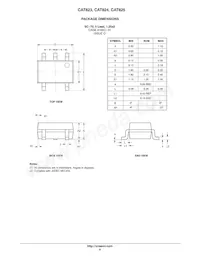 CAT823RTDI-GT3 Datasheet Pagina 9