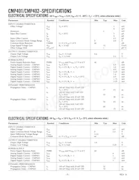 CMP402GSZ-REEL數據表 頁面 2