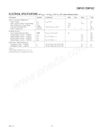 CMP402GSZ-REEL Datasheet Page 3