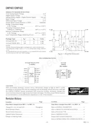 CMP402GSZ-REEL Datasheet Page 4