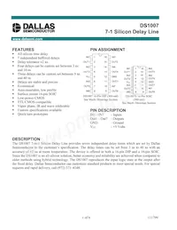 DS1007S-2+T&R Datasheet Copertura