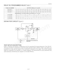 DS1045S-4+T&R Datasheet Pagina 3