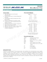 DS1232SN/T&R Datenblatt Cover