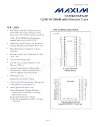 DS1248Y-70IND Datasheet Copertura