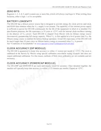 DS1248Y-70IND Datasheet Pagina 8