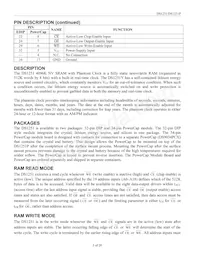 DS1251WP-C02+ Datasheet Page 3