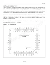 DS1254WB-150 Datasheet Pagina 2
